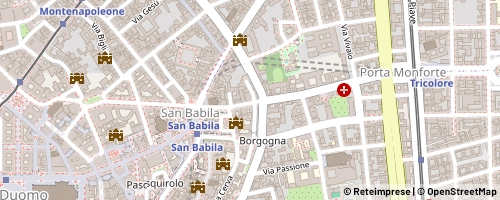 Mappa Milano