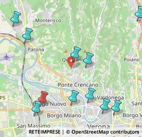 Mappa Via Virgilio Zavarise, 37125 Verona VR, Italia (2.63818)