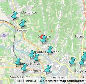 Mappa Via Virgilio Zavarise, 37125 Verona VR, Italia (2.77692)