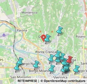 Mappa Via Virgilio Zavarise, 37125 Verona VR, Italia (2.71882)