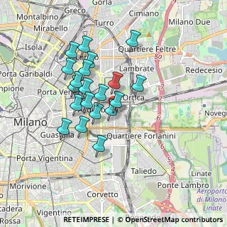Mappa Largo Porto di Classe, 20133 Milano MI, Italia (1.4865)