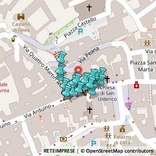 Mappa Via Peana, 10015 Ivrea TO, Italia (0)
