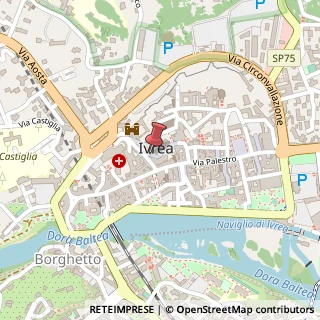 Mappa Via Quattro Martiri, 19, 10015 Ivrea, Torino (Piemonte)