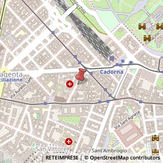 Mappa Via Caradosso, 12, 20123 Milano, Milano (Lombardia)