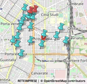 Mappa Piazzale Principessa Clotilde, 20129 Milano MI, Italia (1.037)