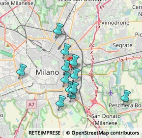 Mappa Piazzale Principessa Clotilde, 20129 Milano MI, Italia (3.1175)