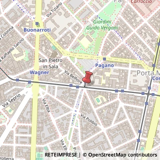 Mappa Corso Vercelli,  37, 20144 Milano, Milano (Lombardia)