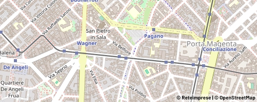 Mappa Milan