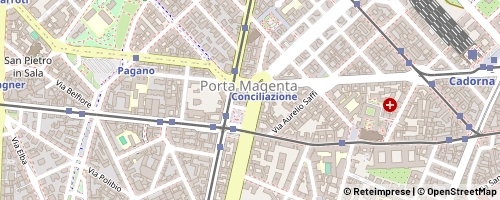 Mappa Milano