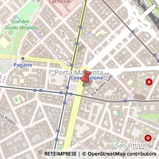 Mappa Piazzale Francesco Baracca, 2, 20123 Milano, Milano (Lombardia)