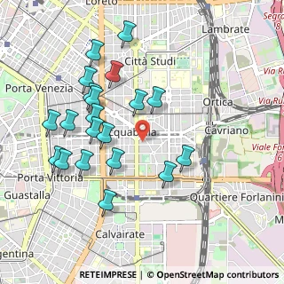 Mappa Via Reina, 20133 Milano MI, Italia (0.9885)