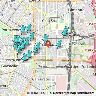 Mappa Via Reina, 20133 Milano MI, Italia (1.0475)