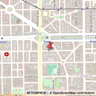 Mappa Via Francesco Reina, 6, 20133 Milano, Milano (Lombardia)