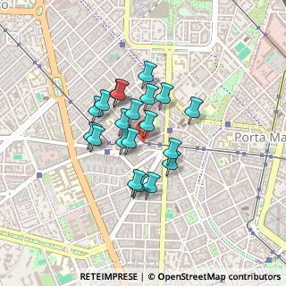 Mappa Via Cuneo, 20149 Milano MI, Italia (0.306)