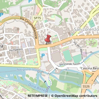 Mappa 10015 Ivrea TO, Italia, 10015 Ivrea, Torino (Piemonte)