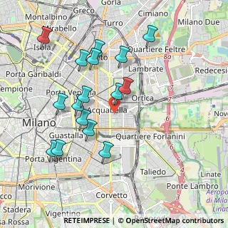 Mappa Via Dall'ongaro Francesco, 20133 Milano MI, Italia (1.91938)