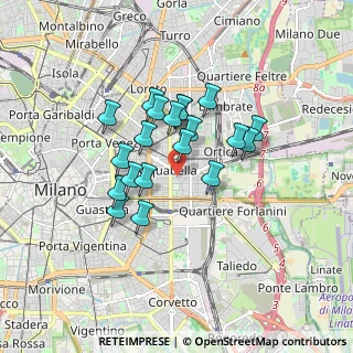 Mappa Via Dall'ongaro Francesco, 20133 Milano MI, Italia (1.3335)