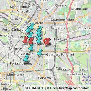 Mappa Via Dall'ongaro Francesco, 20133 Milano MI, Italia (1.445)
