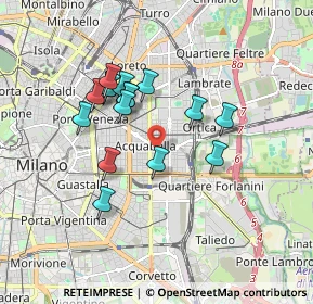 Mappa Via Dall'ongaro Francesco, 20133 Milano MI, Italia (1.50125)