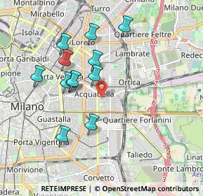 Mappa Via Dall'ongaro Francesco, 20133 Milano MI, Italia (1.73)