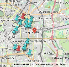 Mappa Via Dall'ongaro Francesco, 20133 Milano MI, Italia (2.04)