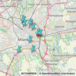 Mappa Via Privata Labeone, 20133 Milano MI, Italia (3.34273)