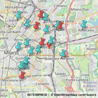 Mappa Via Privata Labeone, 20133 Milano MI, Italia (2.206)