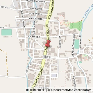 Mappa Corso Cesare Battisti, 14, 37031 Illasi, Verona (Veneto)
