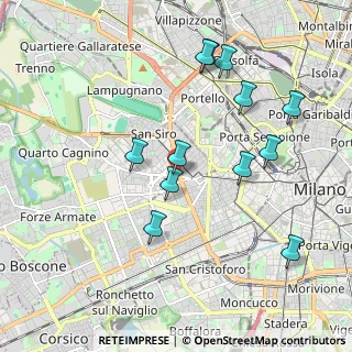 Mappa Via Rubens Pietro, 20148 Milano MI, Italia (1.97)