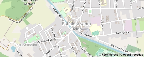 Mappa Boffalora sopra Ticino