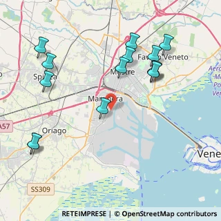 Mappa Via dell'Elettricità n., 30175 Venezia VE, Italia (4.69)