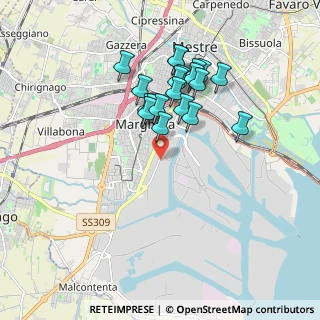 Mappa Via dell'Elettricità n., 30175 Venezia VE, Italia (1.599)