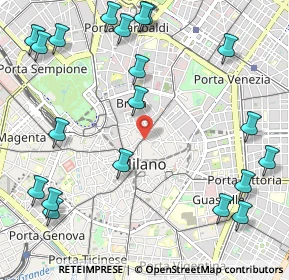 Mappa Galleria Vittorio Emanuele, 20121 Milano MI, Italia (1.4205)