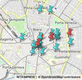 Mappa Piazza della Scala, 20121 Milano MI, Italia (0.719)