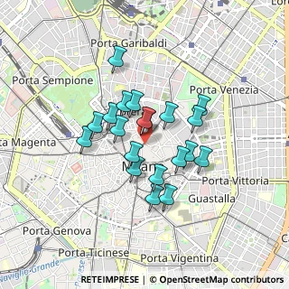 Mappa Piazza della Scala, 20121 Milano MI, Italia (0.6575)