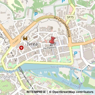 Mappa Via Palestro, 29, 10015 Ivrea, Torino (Piemonte)