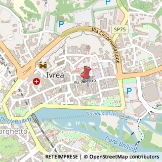 Mappa Via Palestro, 30, 10015 Ivrea, Torino (Piemonte)