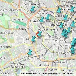Mappa Corso Vercelli, 20149 Milano MI, Italia (3.009)