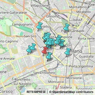 Mappa Corso Vercelli, 20149 Milano MI, Italia (0.972)