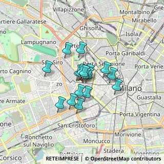 Mappa Corso Vercelli, 20149 Milano MI, Italia (0.98611)