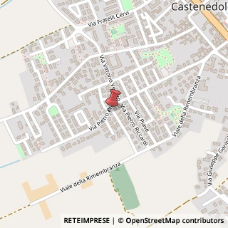 Mappa Via Pietro Pisa, 43, 25014 Castenedolo, Brescia (Lombardia)