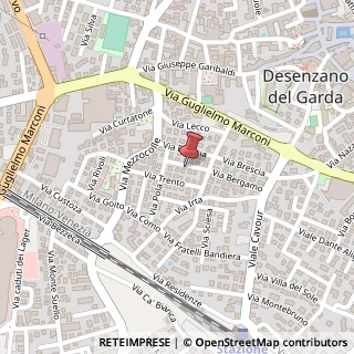 Mappa Via Bergamo, 45, 25015 Desenzano del Garda, Brescia (Lombardia)