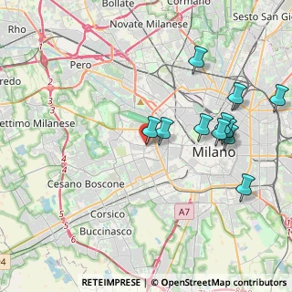 Mappa Via Paolo Rembrandt, 20148 Milano MI, Italia (4.18364)