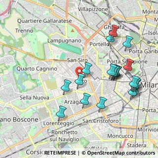 Mappa Via Paolo Rembrandt, 20146 Milano MI, Italia (2.1525)