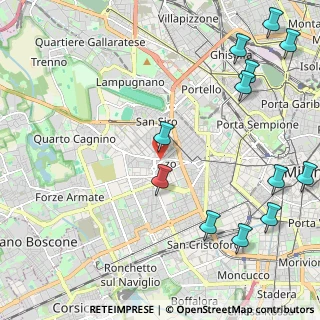 Mappa Via Paolo Rembrandt, 20146 Milano MI, Italia (2.89833)