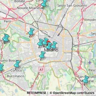 Mappa Via Manfredo Camperio, 20123 Milano MI, Italia (4.95083)