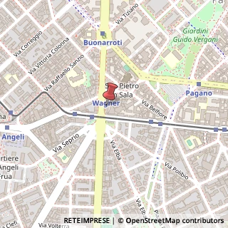 Mappa Via Michelangelo Buonarroti, 2, 20145 Milano, Milano (Lombardia)