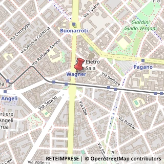 Mappa Via Michelangelo Buonarroti, 6, 20145 Milano, Milano (Lombardia)
