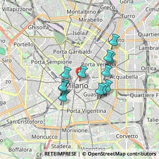 Mappa Via degli Omenoni, 20121 Milano MI, Italia (1.41167)