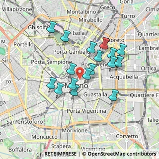 Mappa Via degli Omenoni, 20121 Milano MI, Italia (1.54235)